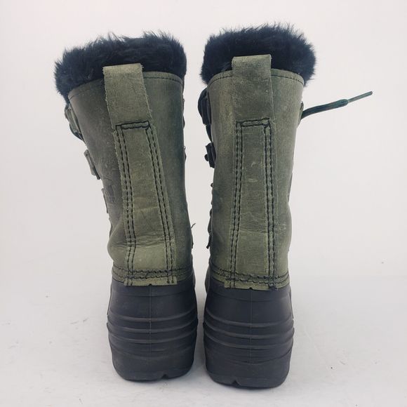 Sorel Vintage Leather Duck Snow Boots Women's Size 6 - Picture 4 of 13